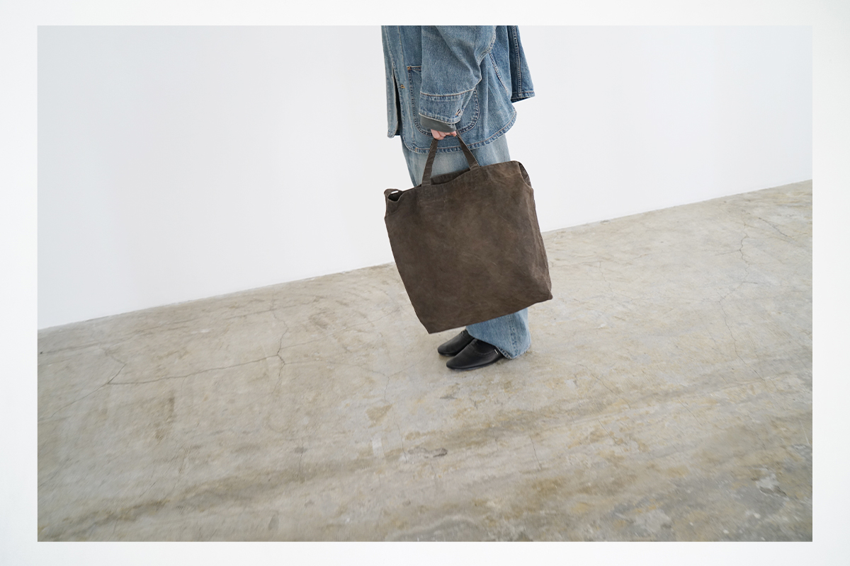 YOKO SAKAMOTO ヨーコサカモト RESEARCHER BAG [KAKISHIBU] YS-TOTE-BAG
