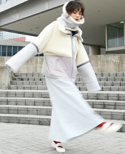 hatra ハトラ HOODY[GREY]_