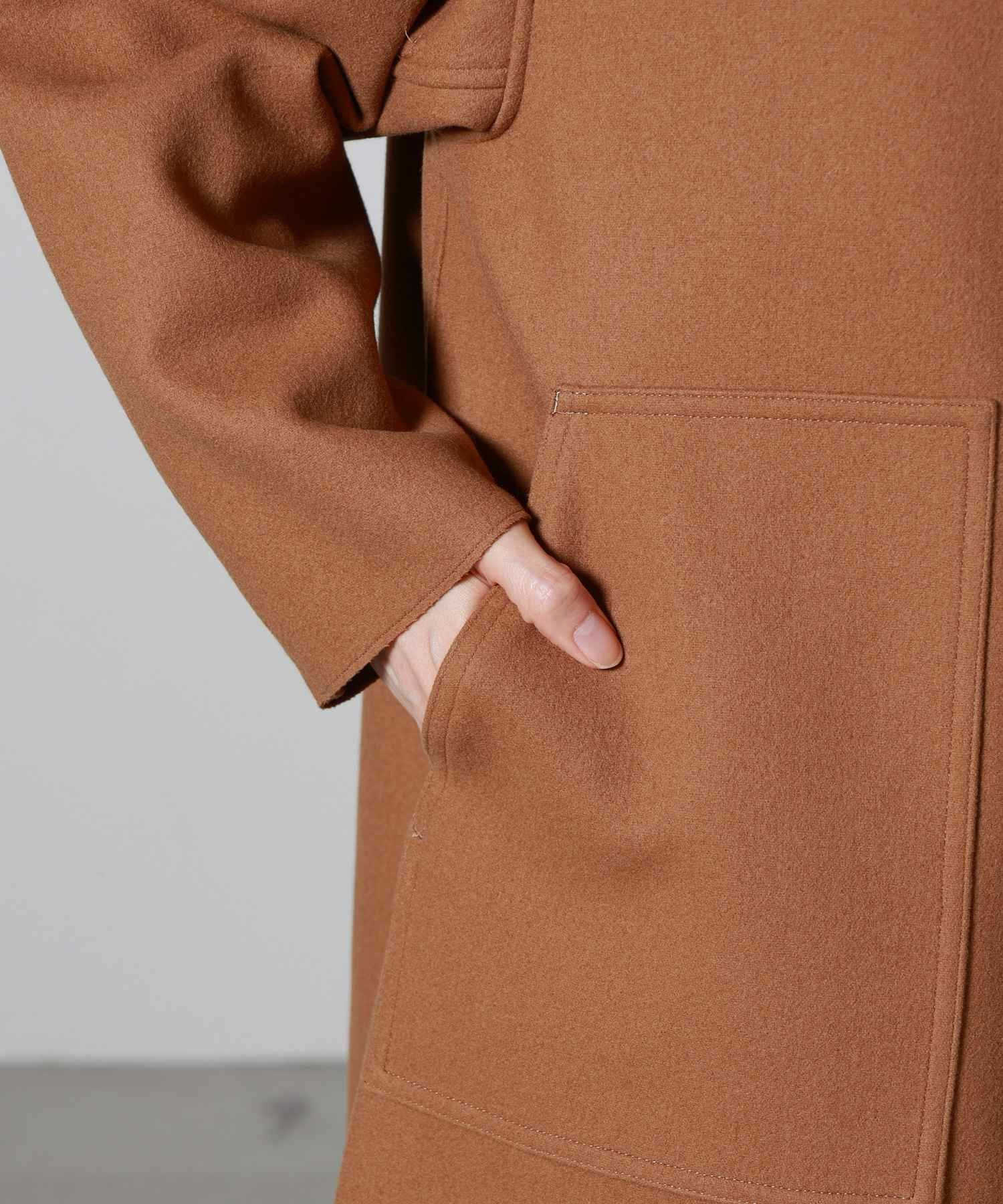 HYKE(ハイク)】 MELTON HOODED WORK COAT｜PARIGOT ONLINE（パリゴ