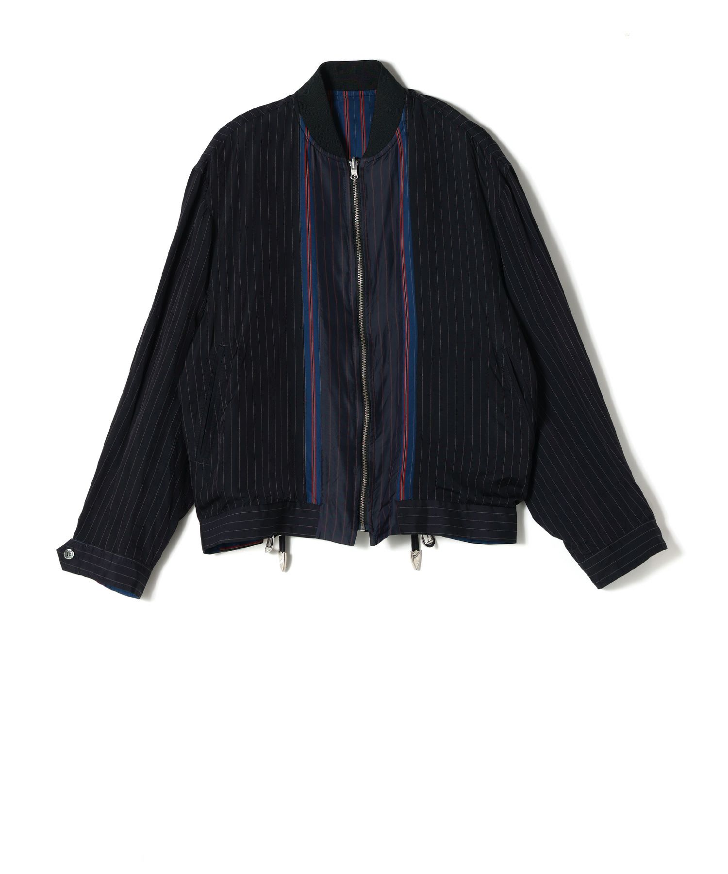 TOGA VIRILIS(トーガ ビリリース)】 CUPRA STRIPE BLOUSON｜PARIGOT