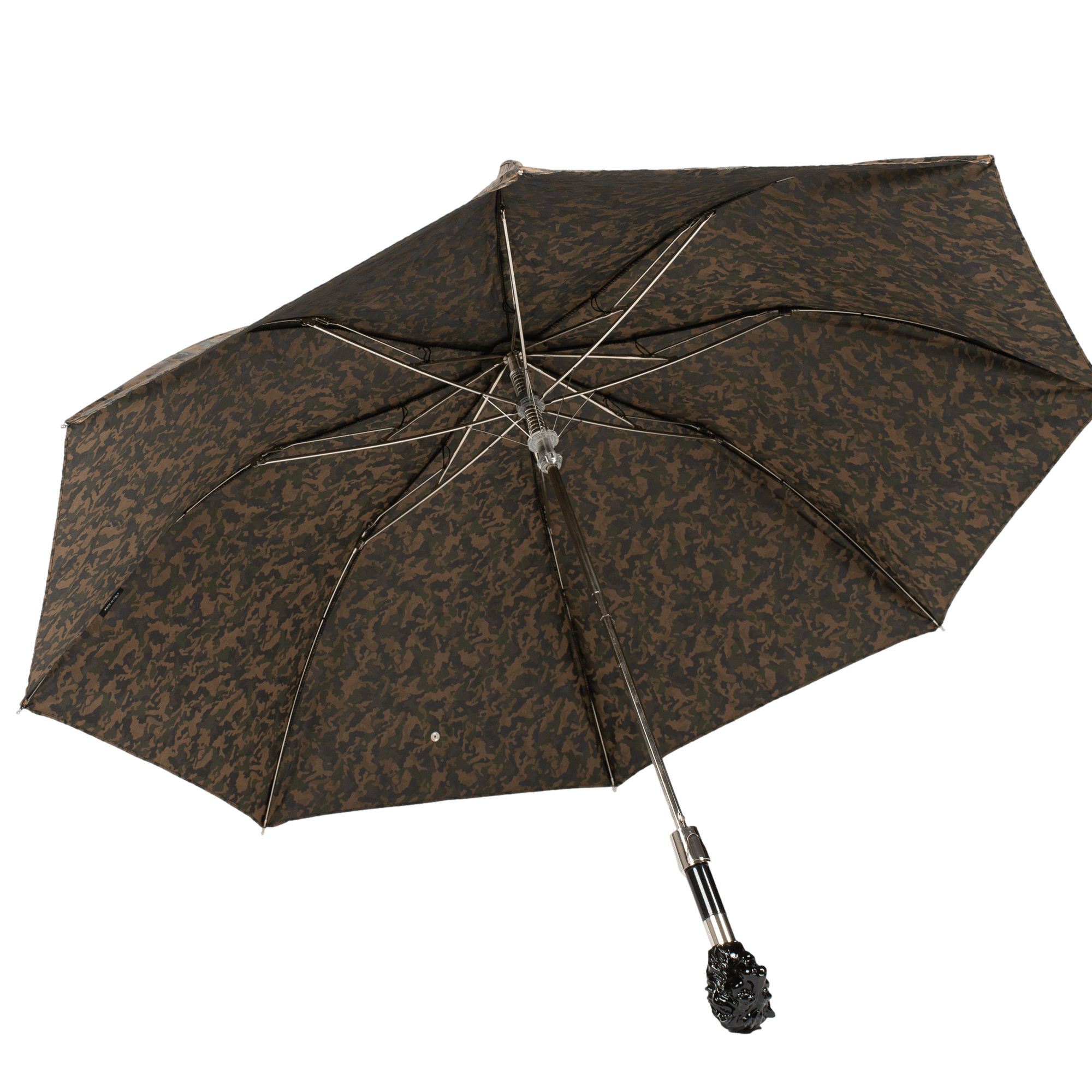 折りたたみ傘] ブラックライオン x カモ柄 – Pasotti 公式サイト