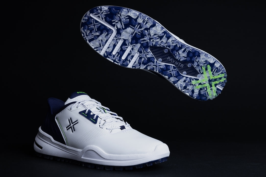 X 005 F White/Navy – PAYNTR GOLF Japan