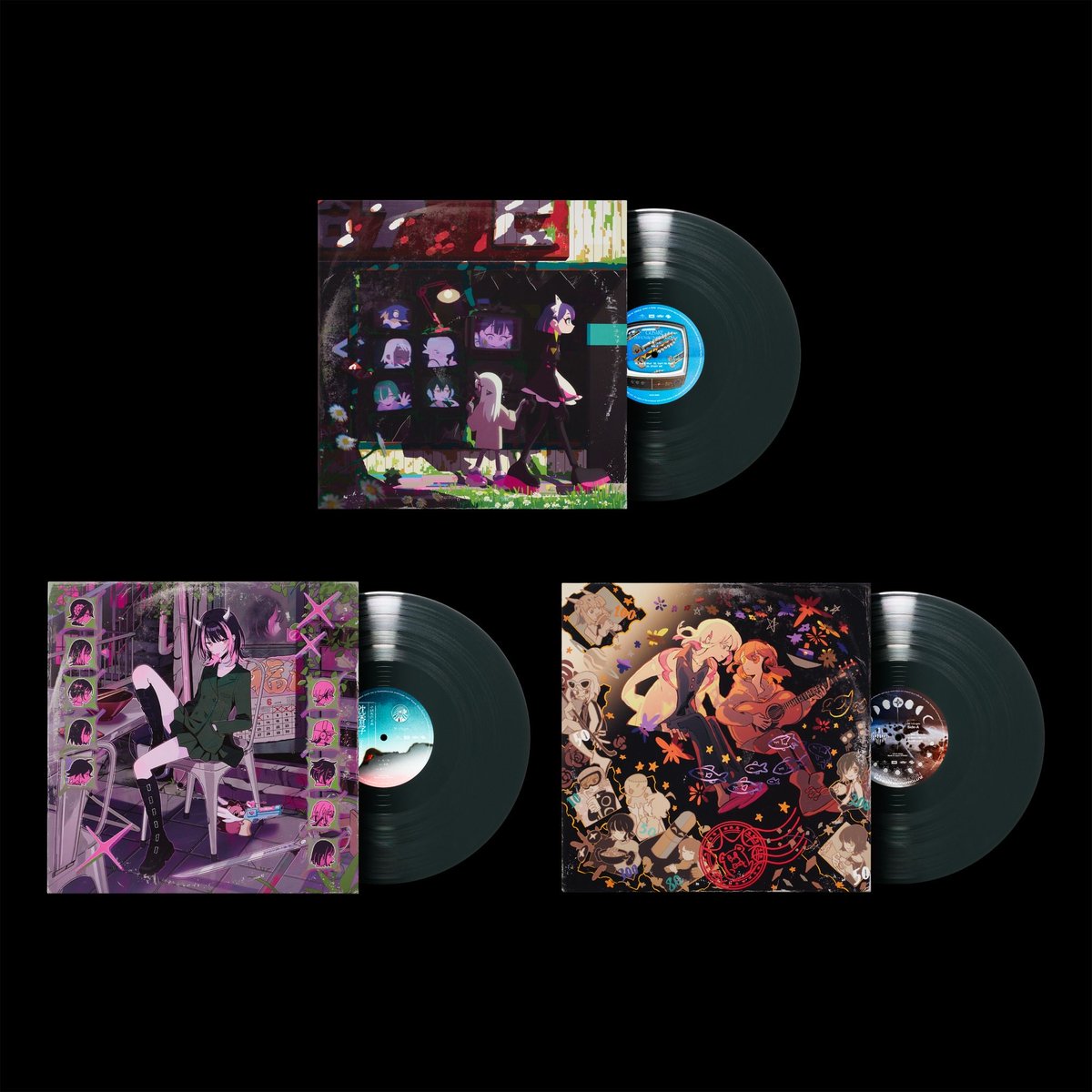 ずっと真夜中でいいのに。 レコード盤 沈香学 アナログ 潜潜話 数量限定