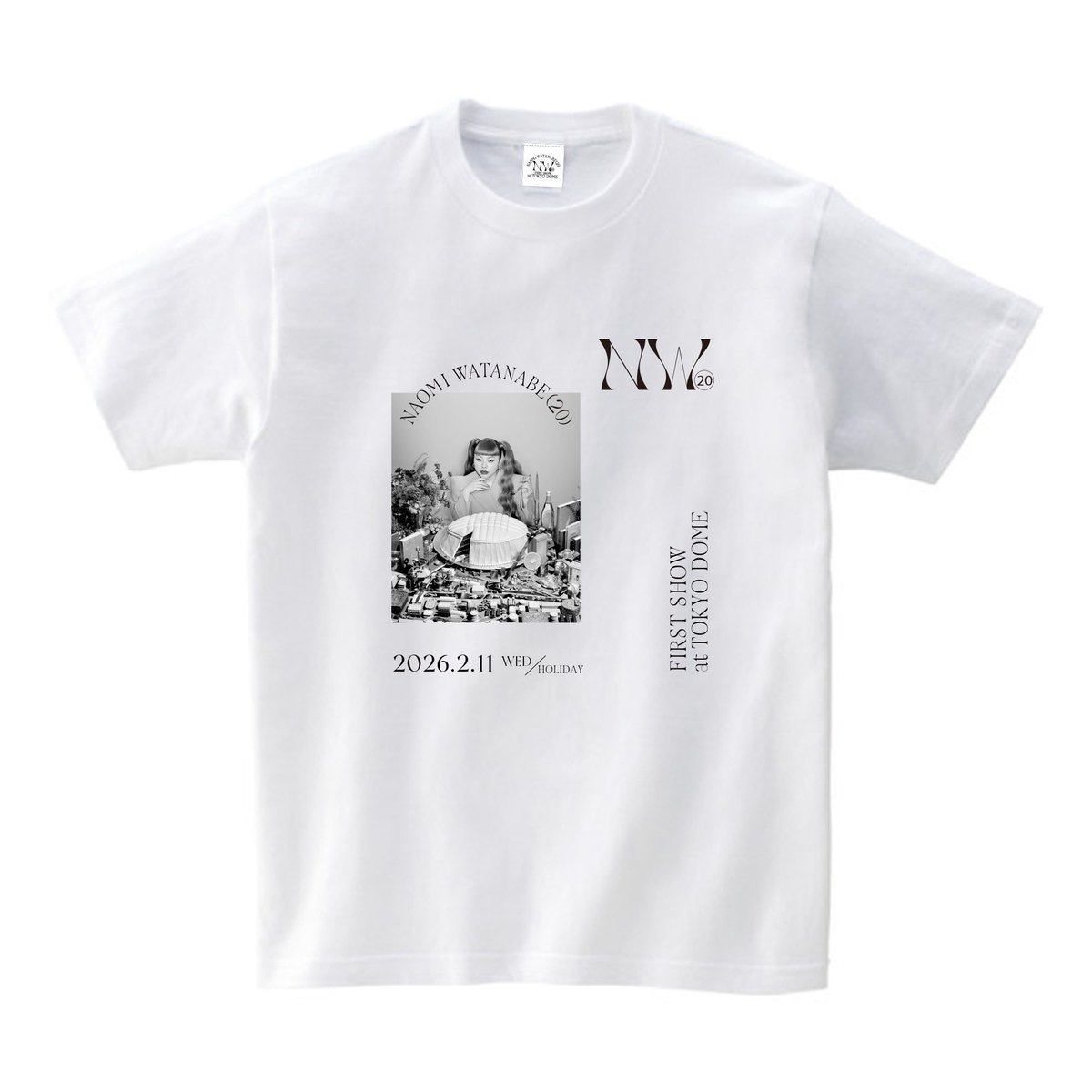 🛍️うにょ達サポートグッズ紹介① ［Tシャツ(ホワイト)］ デザインは