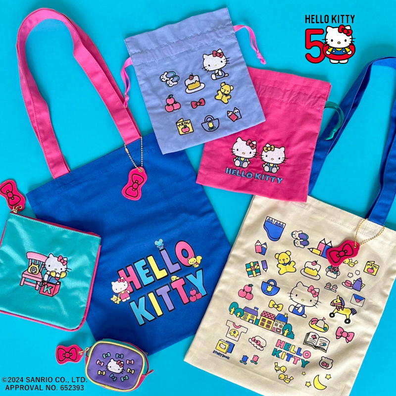 💙PLAZA・MINiPLA限定💙 「ハローキティ」をデザインした、刺しゅうや