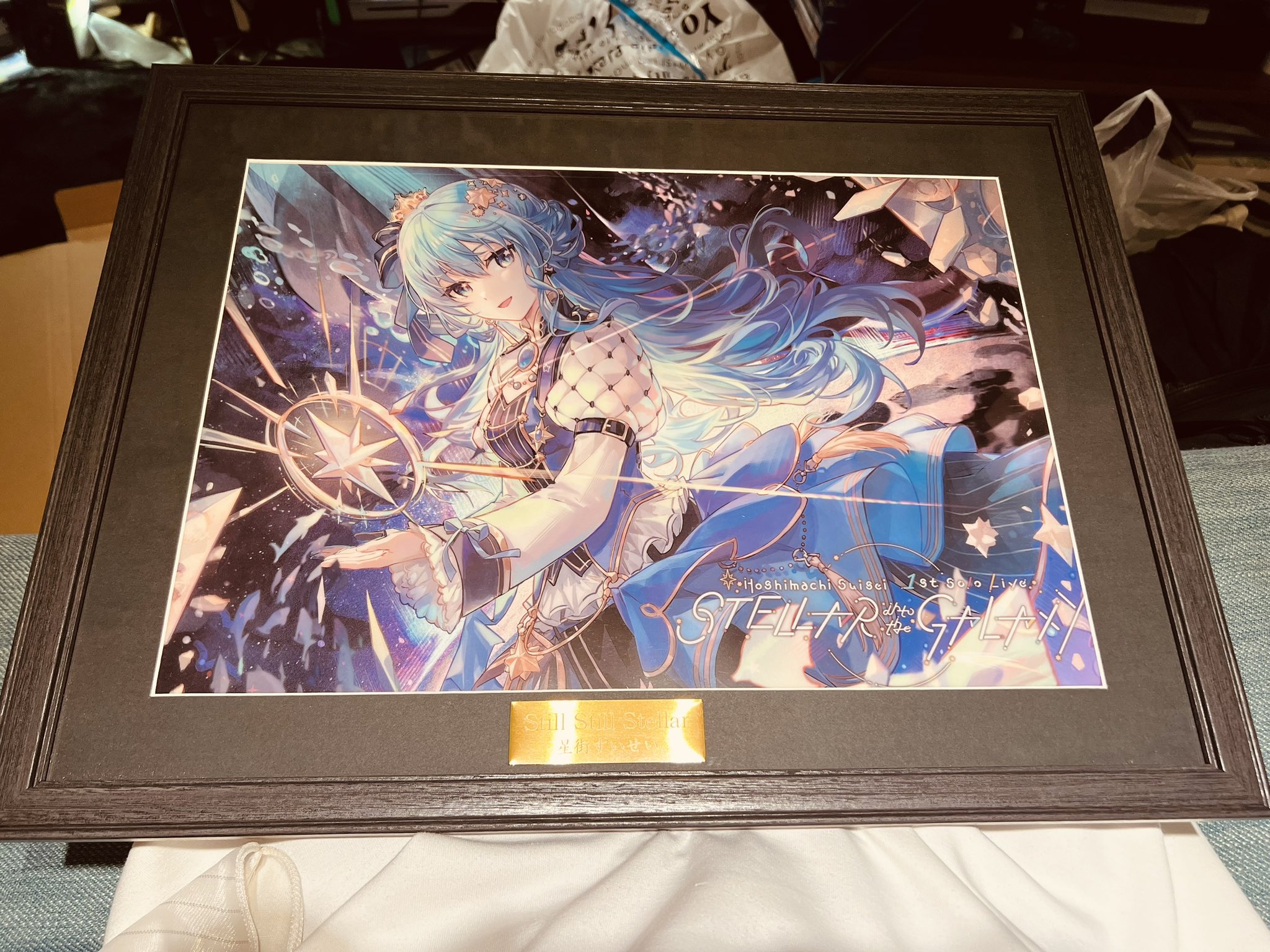 藤ちょこ アクリルアートプレート この広い世界で私だけの輝きを 絵師