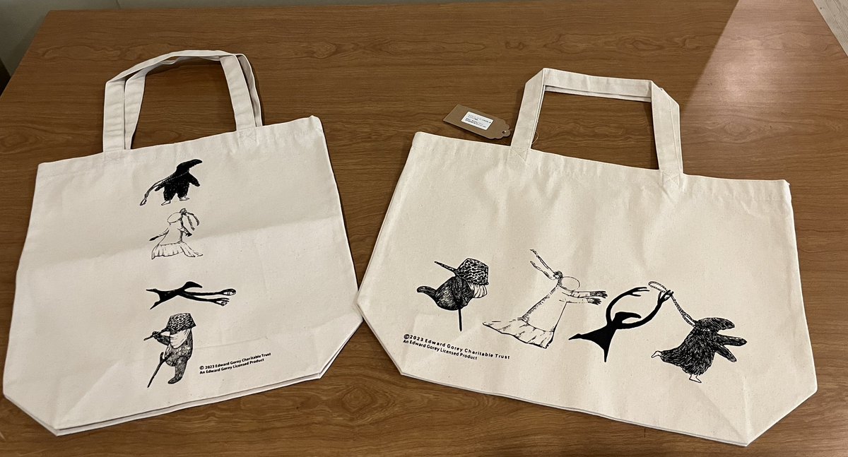 エドワード・ゴーリーを巡る旅 グッズ紹介⑥ バッグ各種 ◇トート