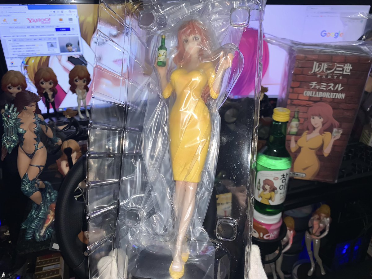 チャミスルとルパン三世のコラボキャンペーンなんですけど…峰不二子