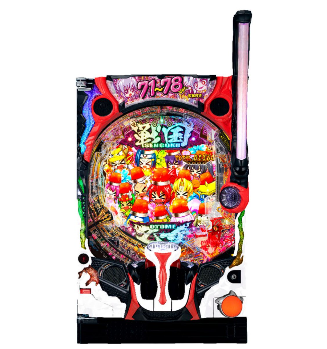 新台】 平和「PA戦国⼄⼥7 終焉の関ヶ原 ときめき78ver.」筐体