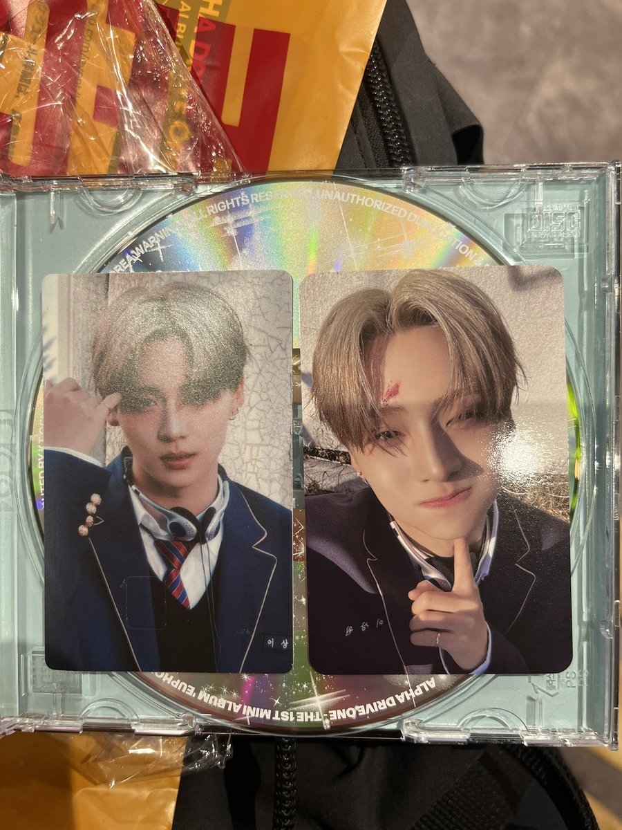 ALPHA DRIVE ONE EUPHORIA トレカ交換 封入トレカ ALD1 (譲)サンウォン