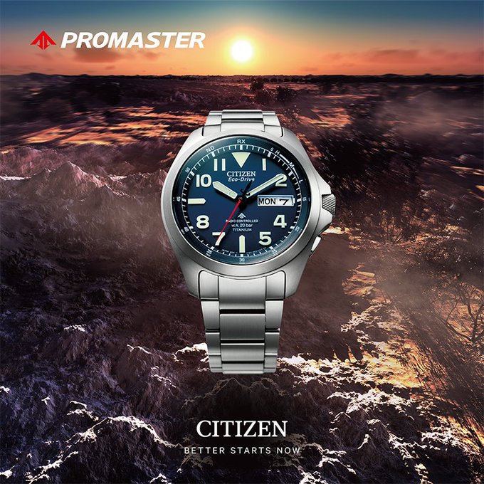 AT6080-53L #ネイビー #ブルー #プロマスター #LANDシリーズ