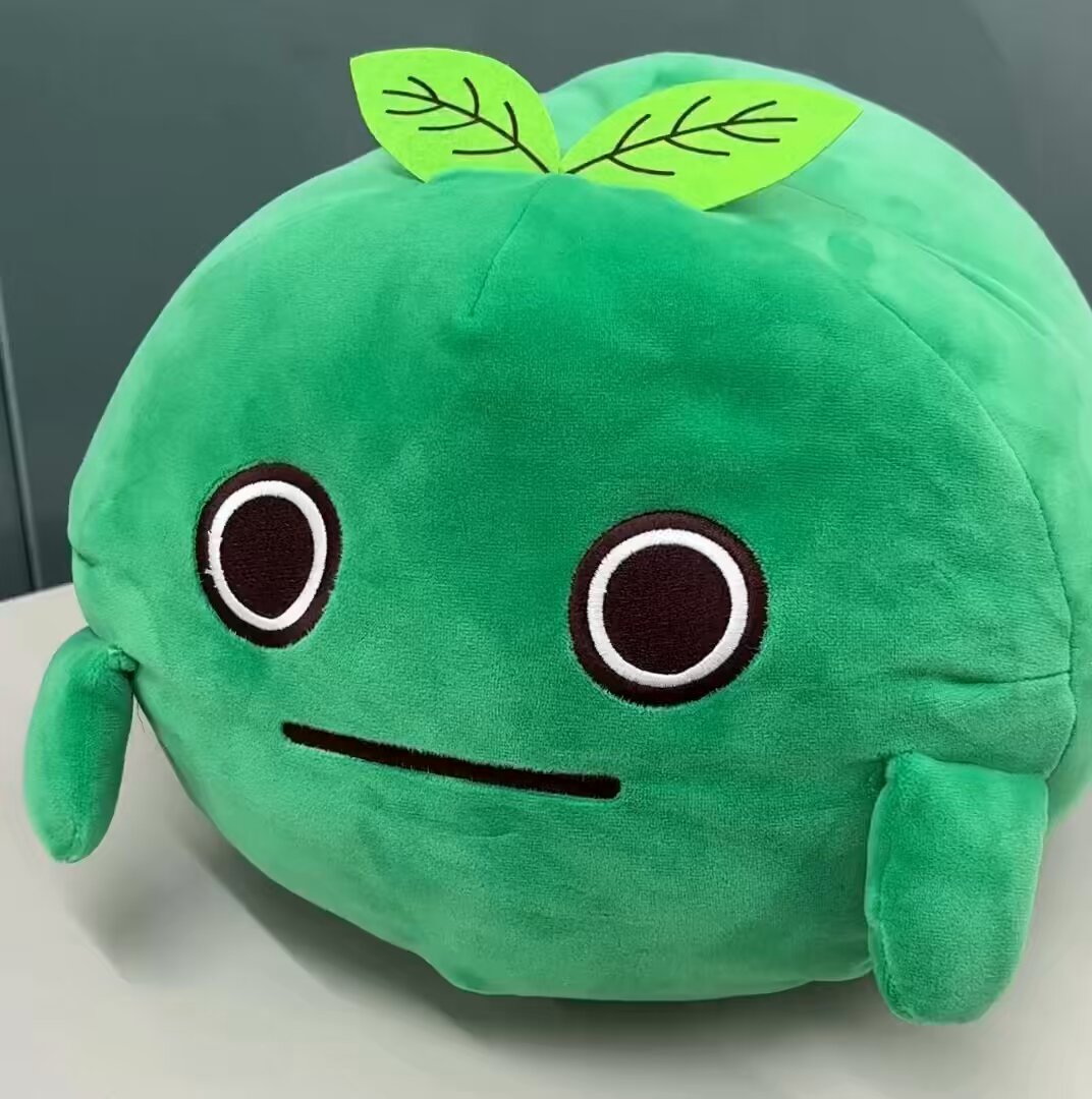 サスティナネオバタくんぬいぐるみ 触り心地いいんだ〜🌱 ↓の