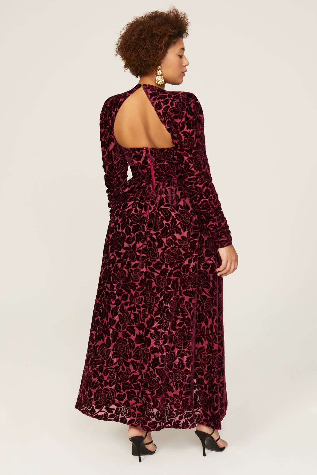 Velvet Floral Gown by Bronx and Banco | Rent the Runway