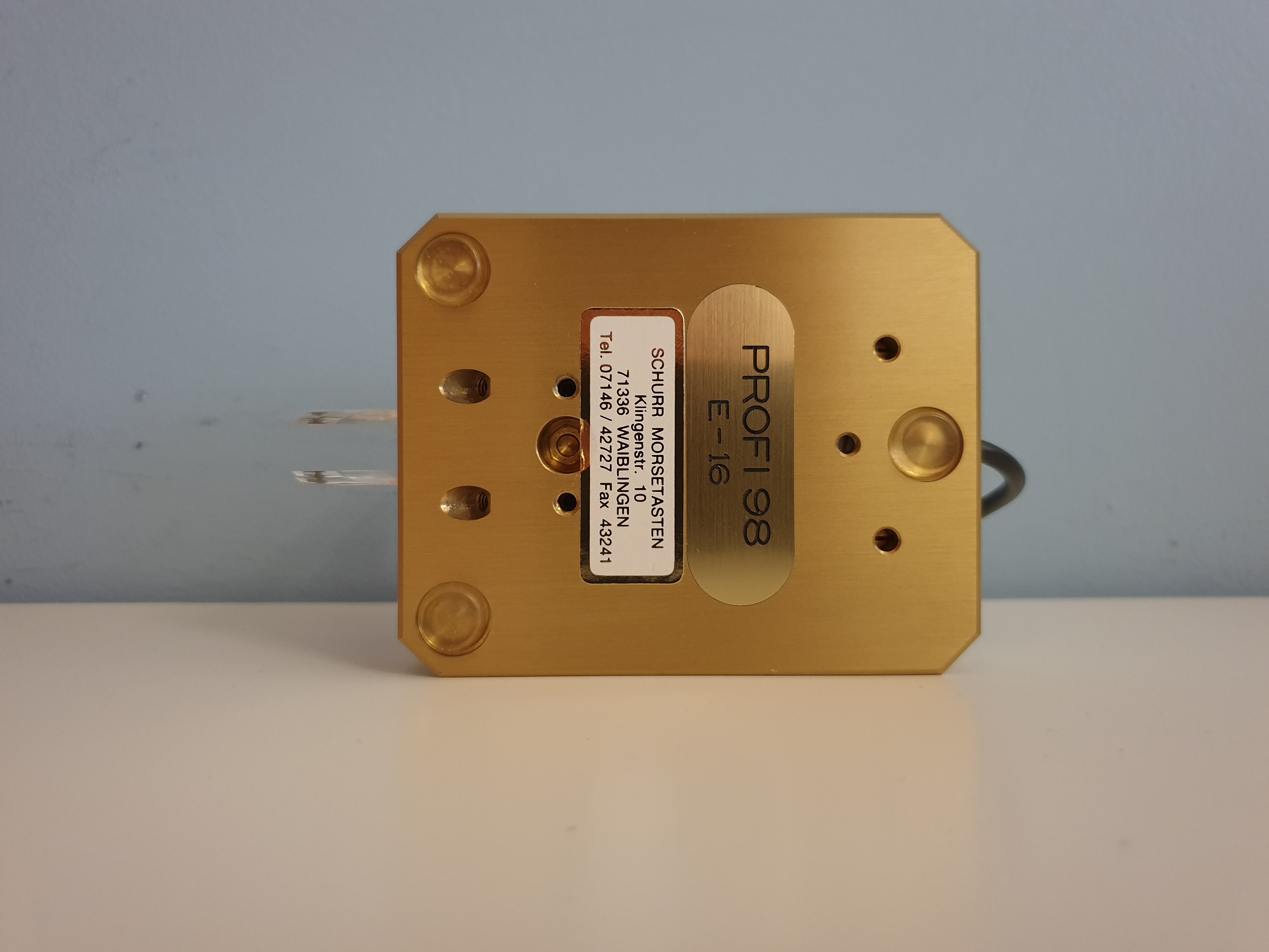 Schurr Profi 98 Iambic key – PD5L