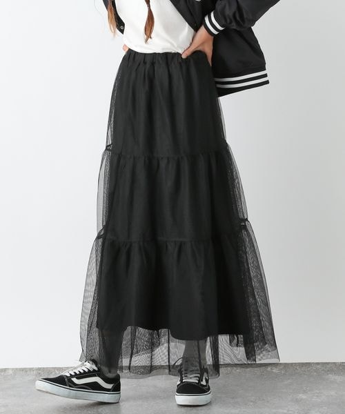 チュールロングスカート/キッズ/140556 | [公式]グローバルワーク