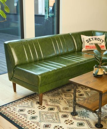 幅120cm］ソファベンチ/クラシックダイナーシリーズ【大型家具