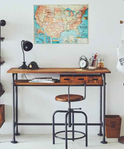 幅120cm］カウンターテーブル/クラフトマンシリーズ【大型家具