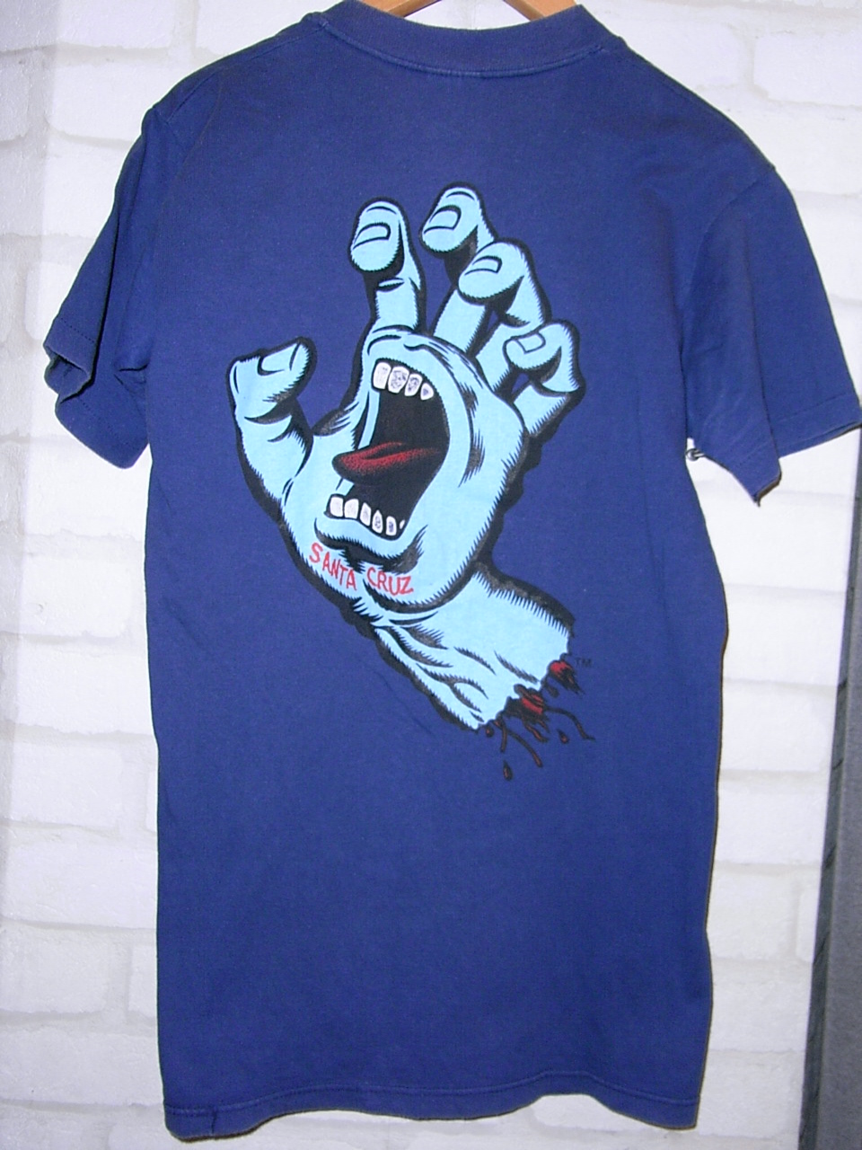 SANTA CRUZ (サンタクルーズ) スクリーミング・ハンド Tシャツ 80年代