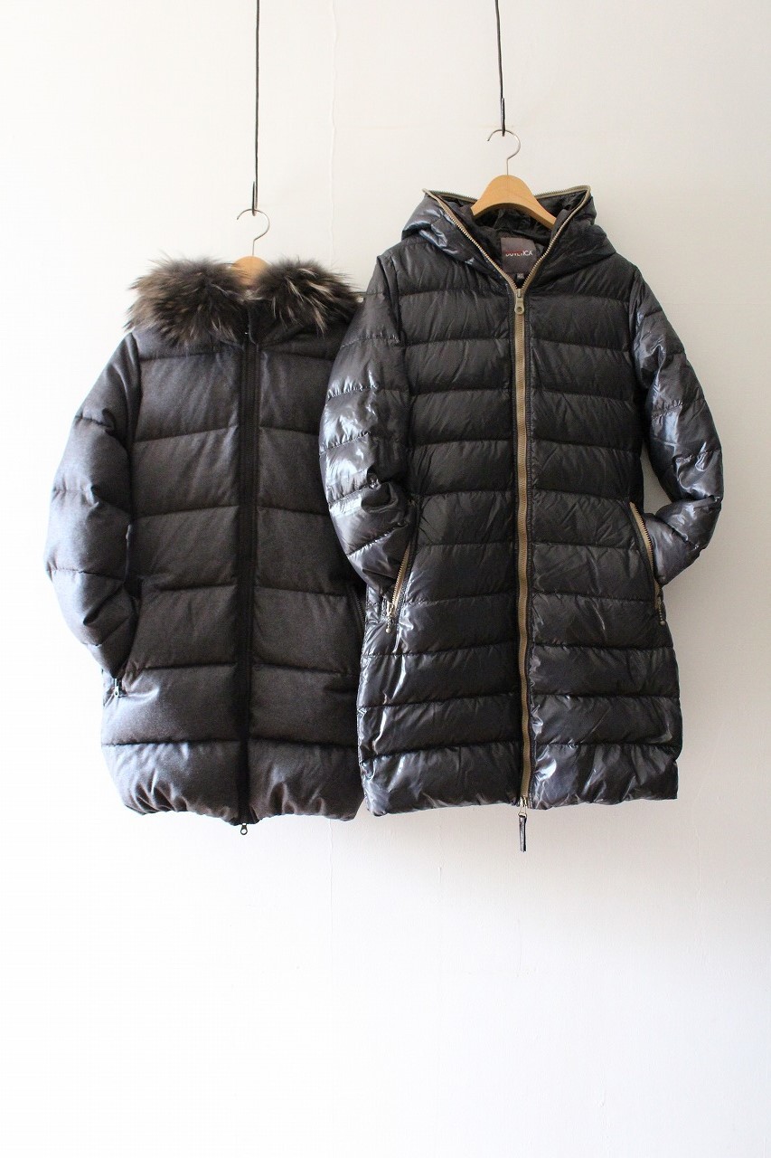 DUVETICAデュベティカのウールロングダウンコートKAPPAとロングダウン