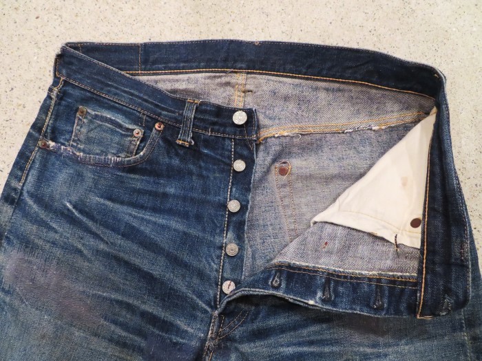 50's LEVI'S 501XX 鬼ヒゲ 鬼蜂の巣 芸術的な一品 : DELIGHT