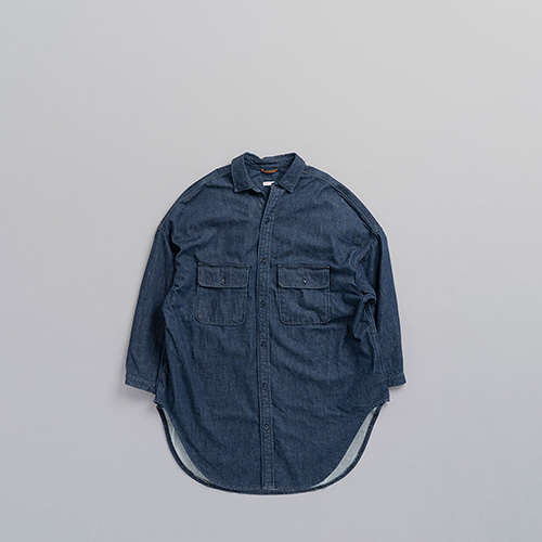 KAPITAL 12ozデニム CPOスラッピーシャツコート (IDG) : un.regard.moderne