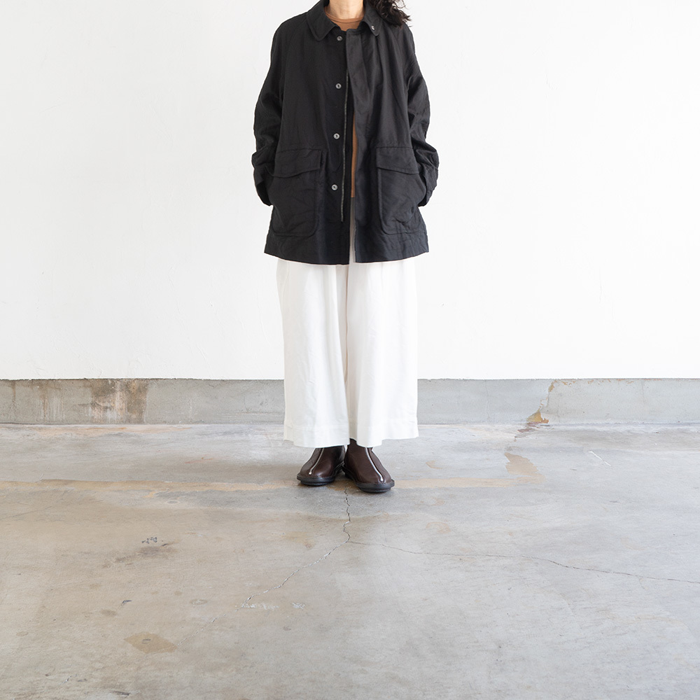 ゴーシュ カツラギ8分丈ワイドパンツ [G224-P033] : un.regard.moderne