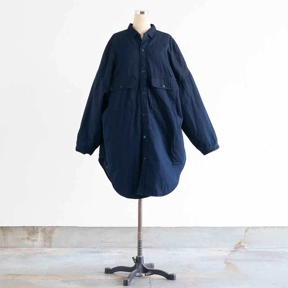 KAPITAL][キャピタル][8oz IDG×IDGデニム スラッピーシャツコート][EK