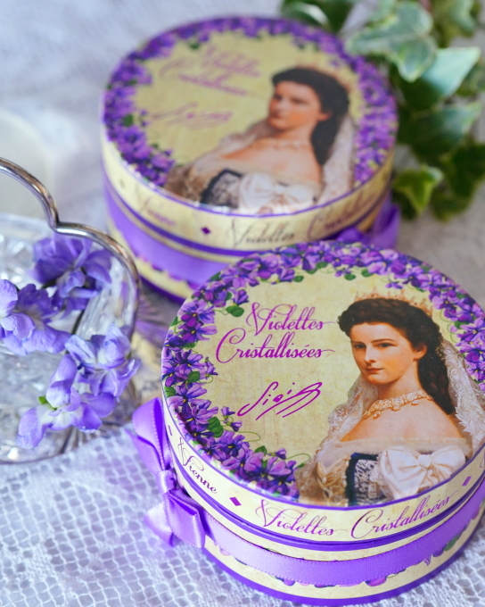 フェイクスイーツ すみれの砂糖づけ スイーツデコレーションカップ