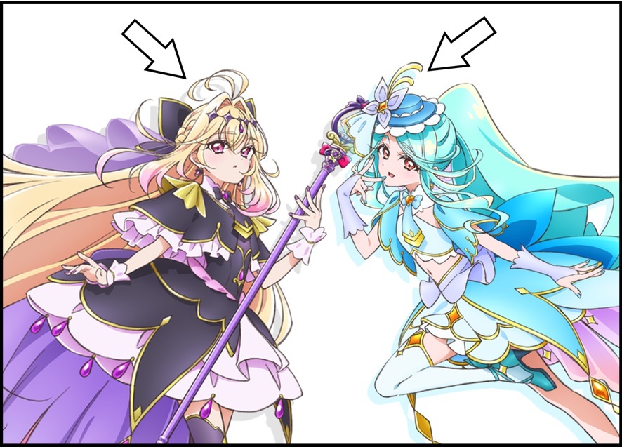 キュアアルカナ・シャドウ(森亜るるか)とキュアエクレール同一人物説