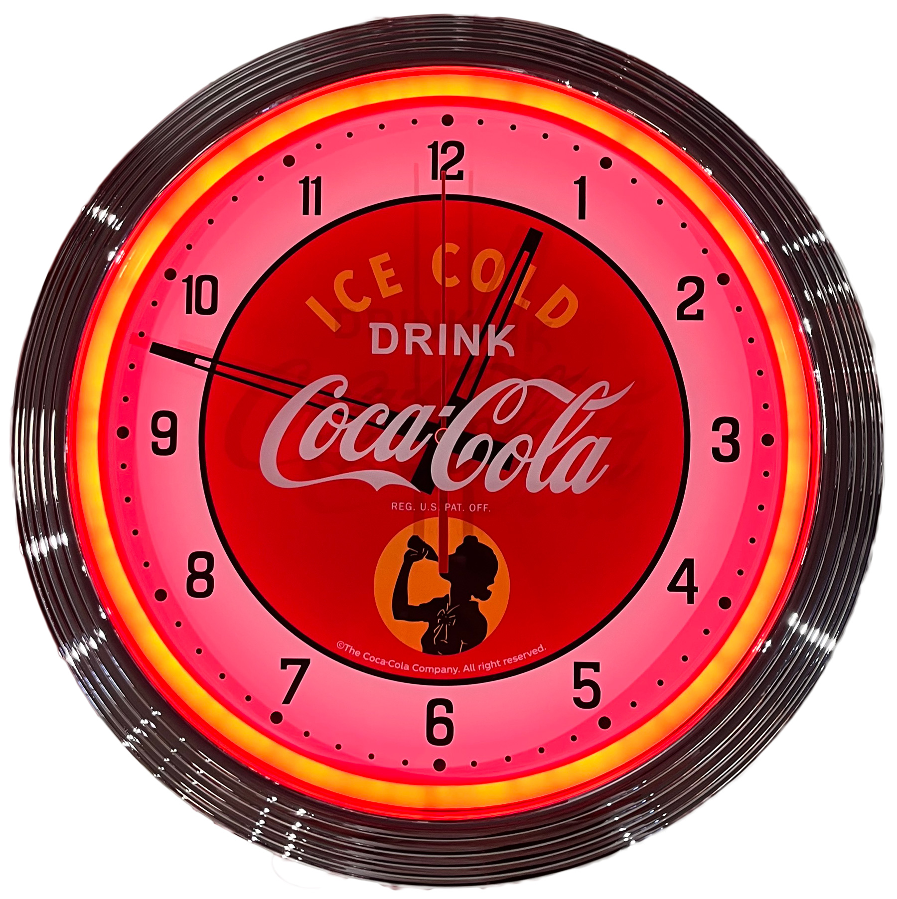 コカ・コーラ ネオネオンクロック（Red）2024ver. | Penny's Market
