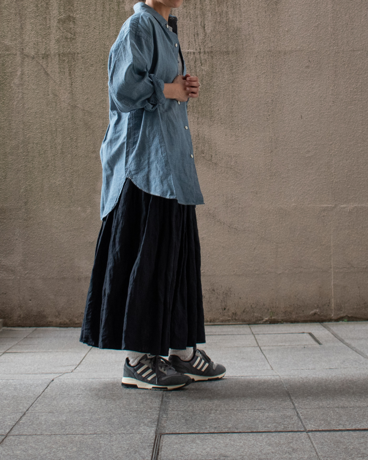 PHIGVEL / PEOPLE別注 DENIM PAINTER TROUSERS (VINTAGE WASH