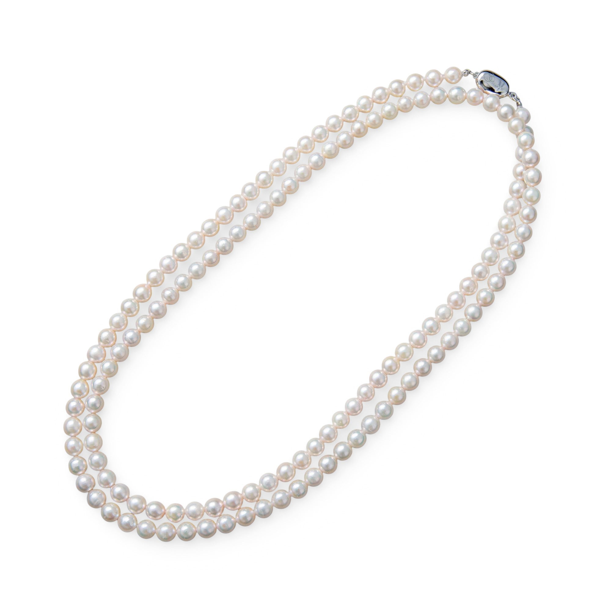 WEB限定】あこや真珠 ロングネックレス 5.5-6.0mm 80cm | ～7.0mm