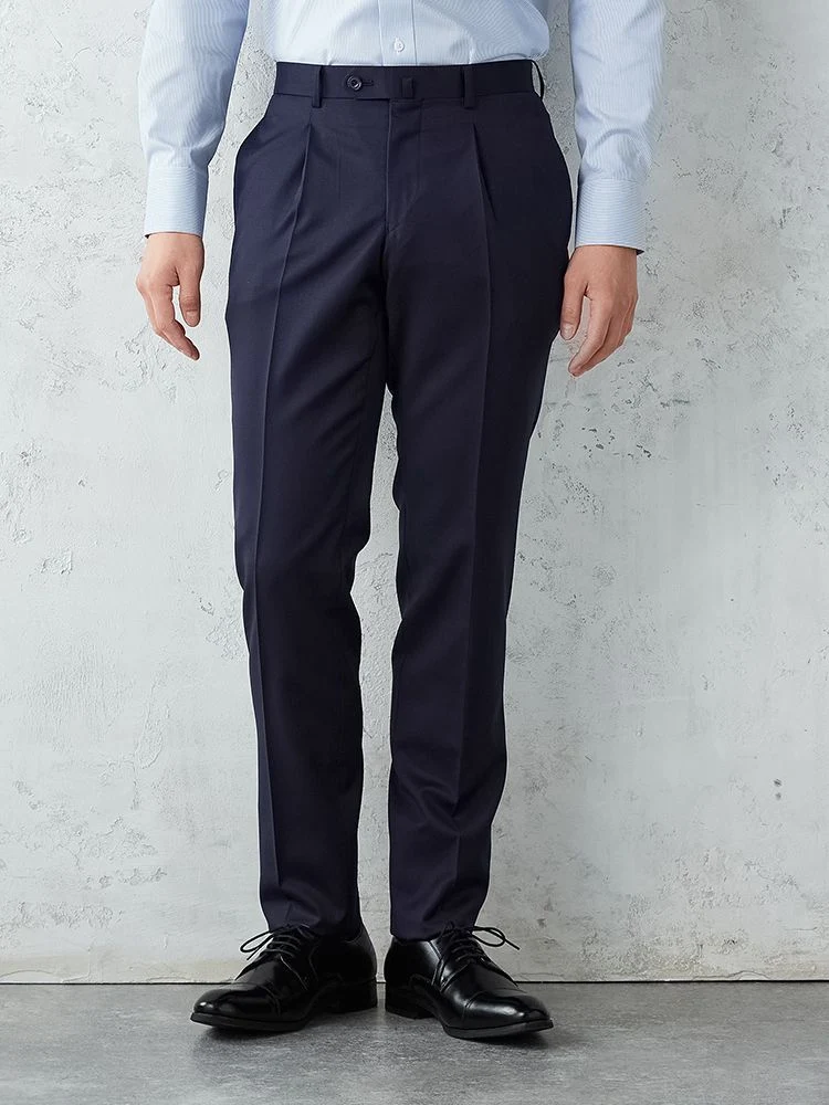 ブラウン 【Super110'S】REDA×TRANS CONTINENTS ウール100