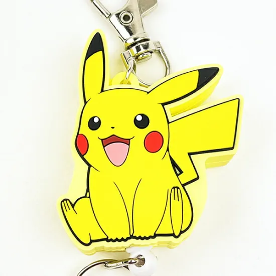 40cm伸びるラバーが便利すぎ！躍動感のあるポケモンたちのリール