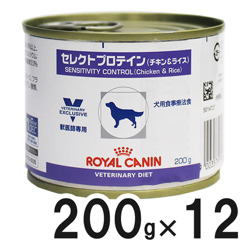 ロイヤルカナン 食事療法食 犬用 セレクトプロテイン チキン＆ライス缶