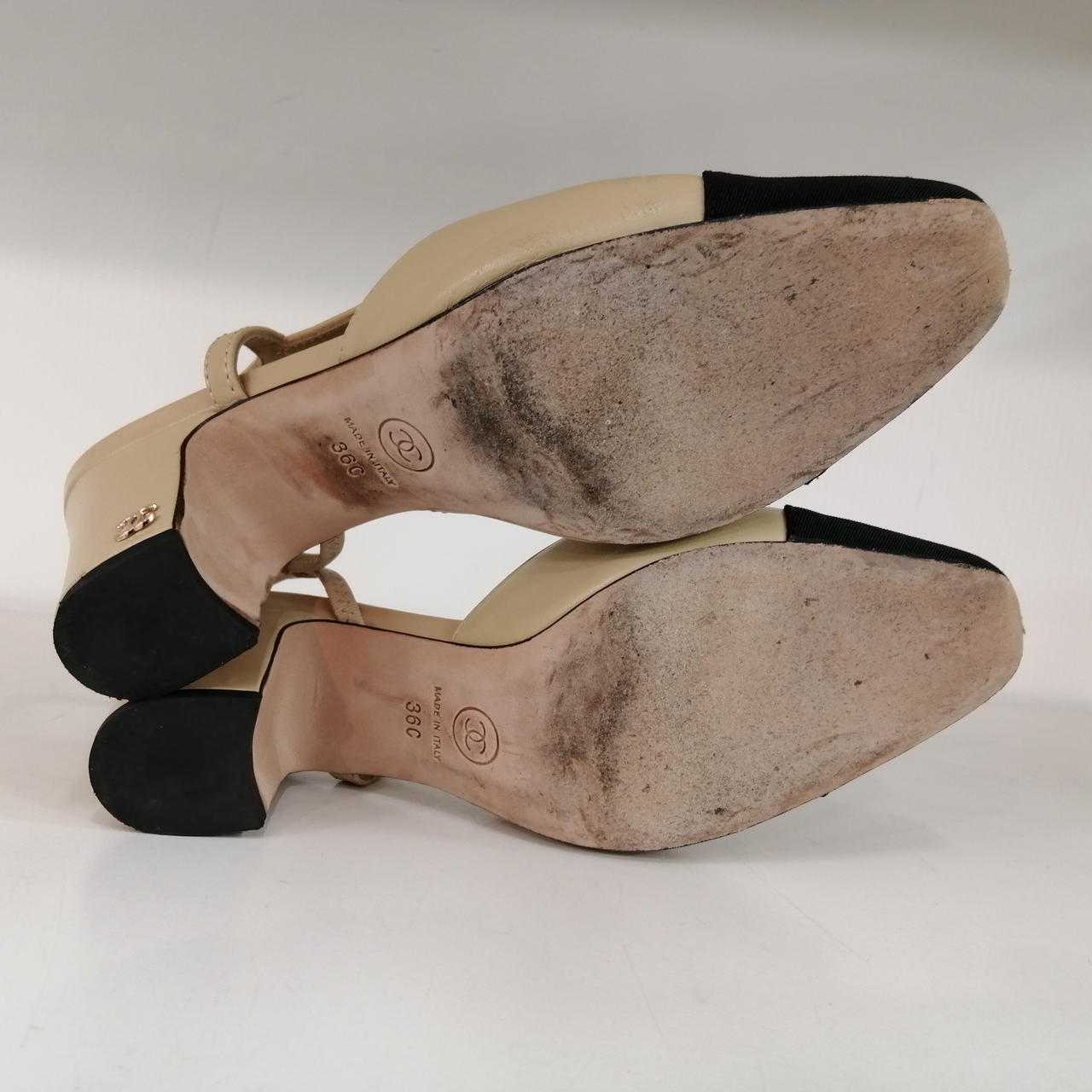 CHANEL|CHANEL バイカラーヒールパンプス|【ハードオフ公式通販】オフ