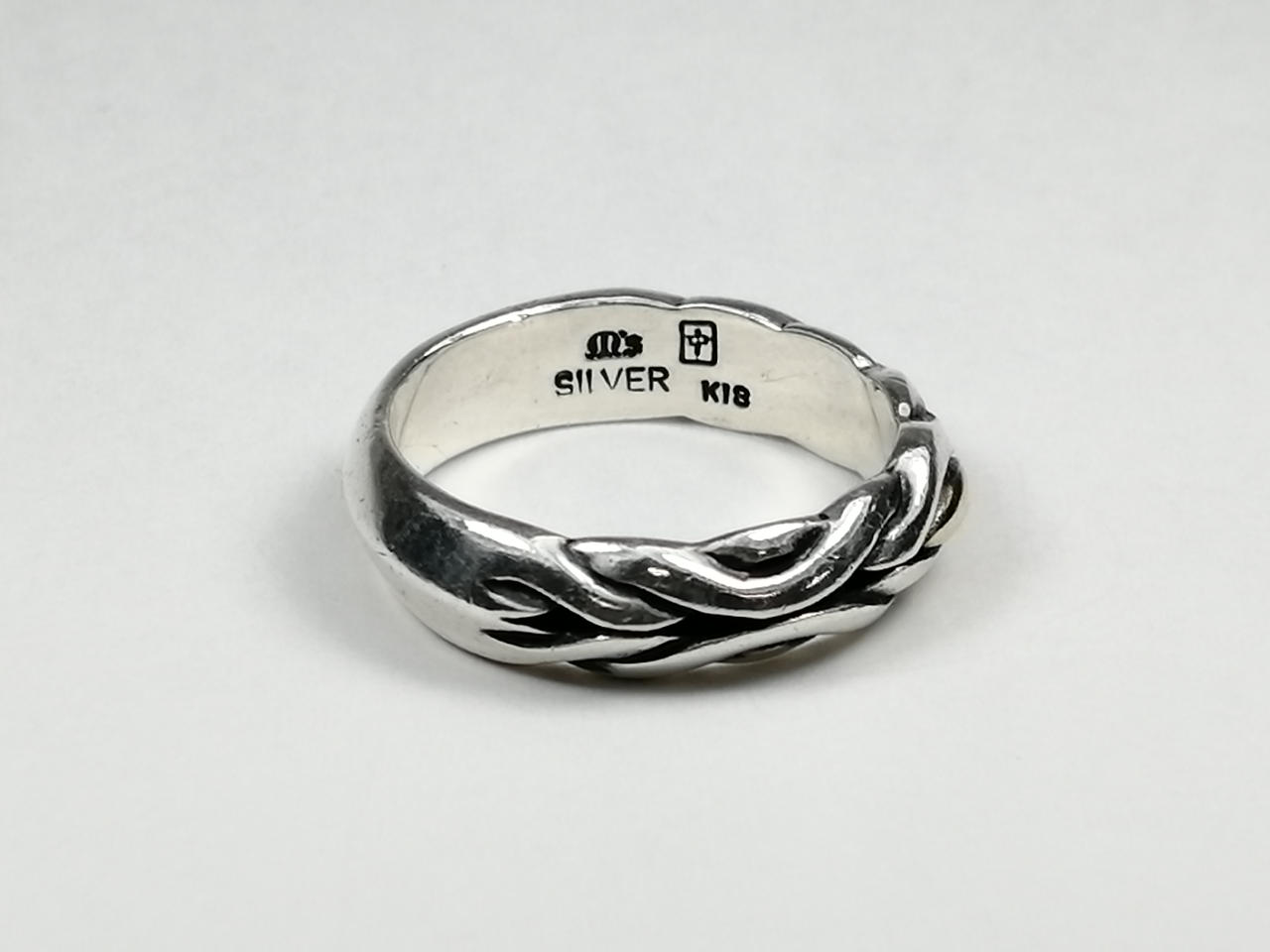 M'S COLLECTION|シルバー925リング×K18コンビリング|【ハードオフ公式