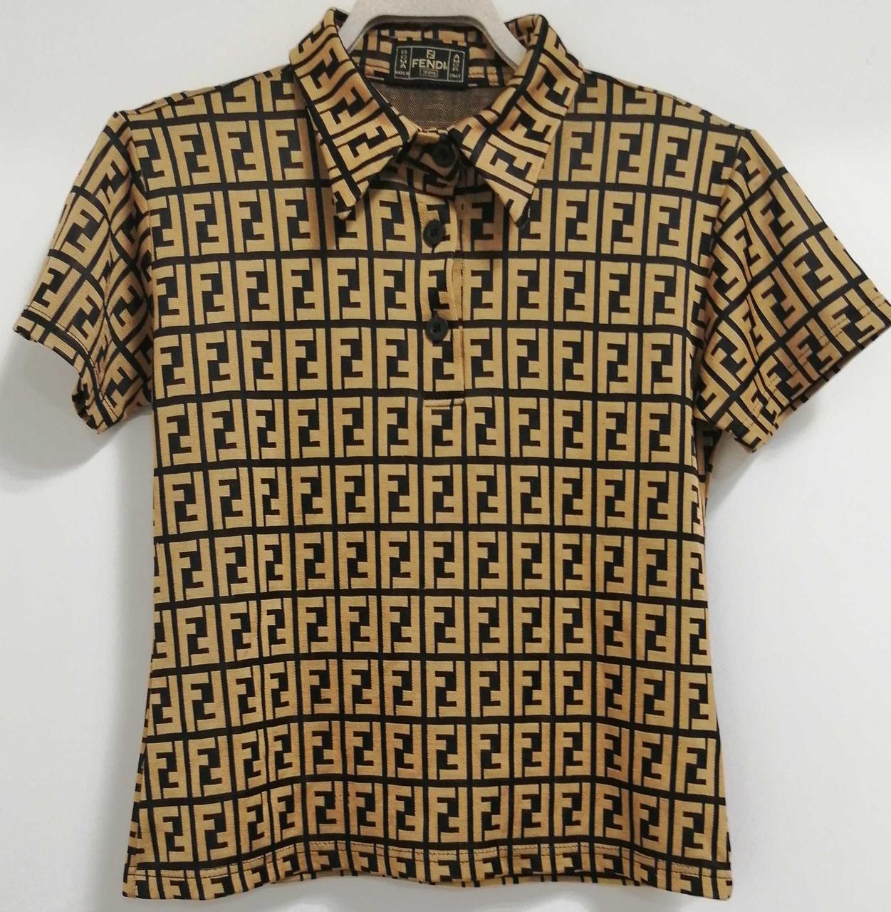 フェンディ(FENDI)|ズッカ柄ポロシャツ|【ハードオフ公式通販】オフ