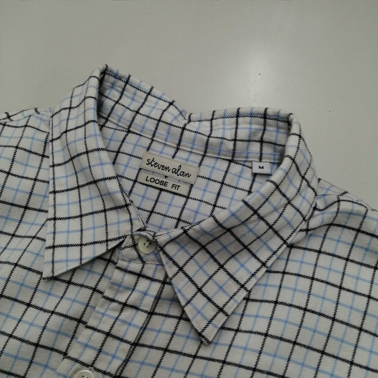スティーブンアラン(STEVEN ALAN)|チェック柄L/Sシャツ|【ハードオフ