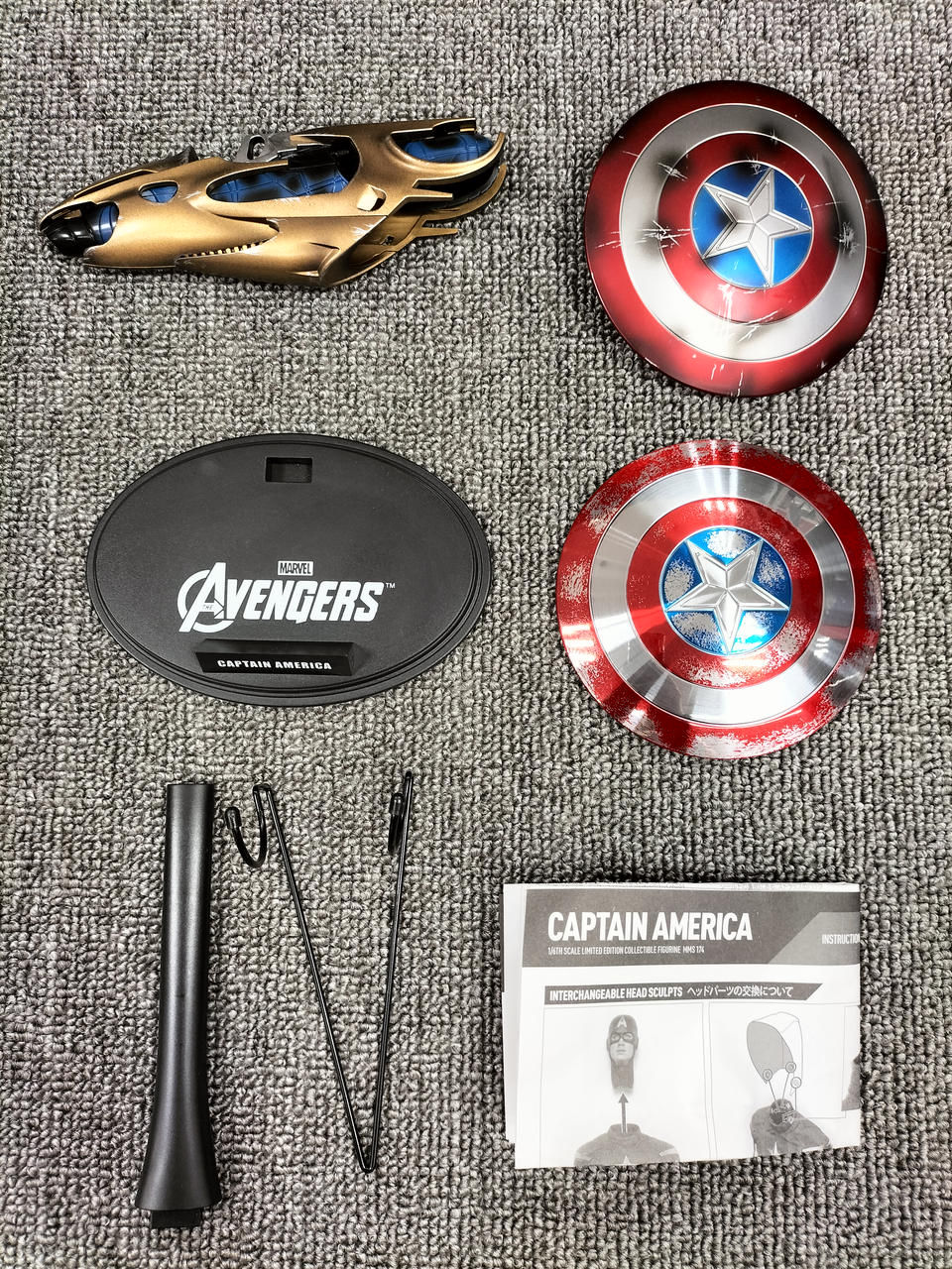 ホットトイズ(HOT TOYS)|1/6 キャプテン・アメリカ アベンジャーズ