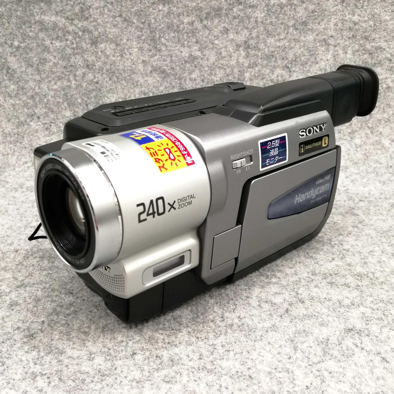 SONY ビデオカメラレコーダー CCD-TRV86PK SONY TRV86PK ビデオカメラ