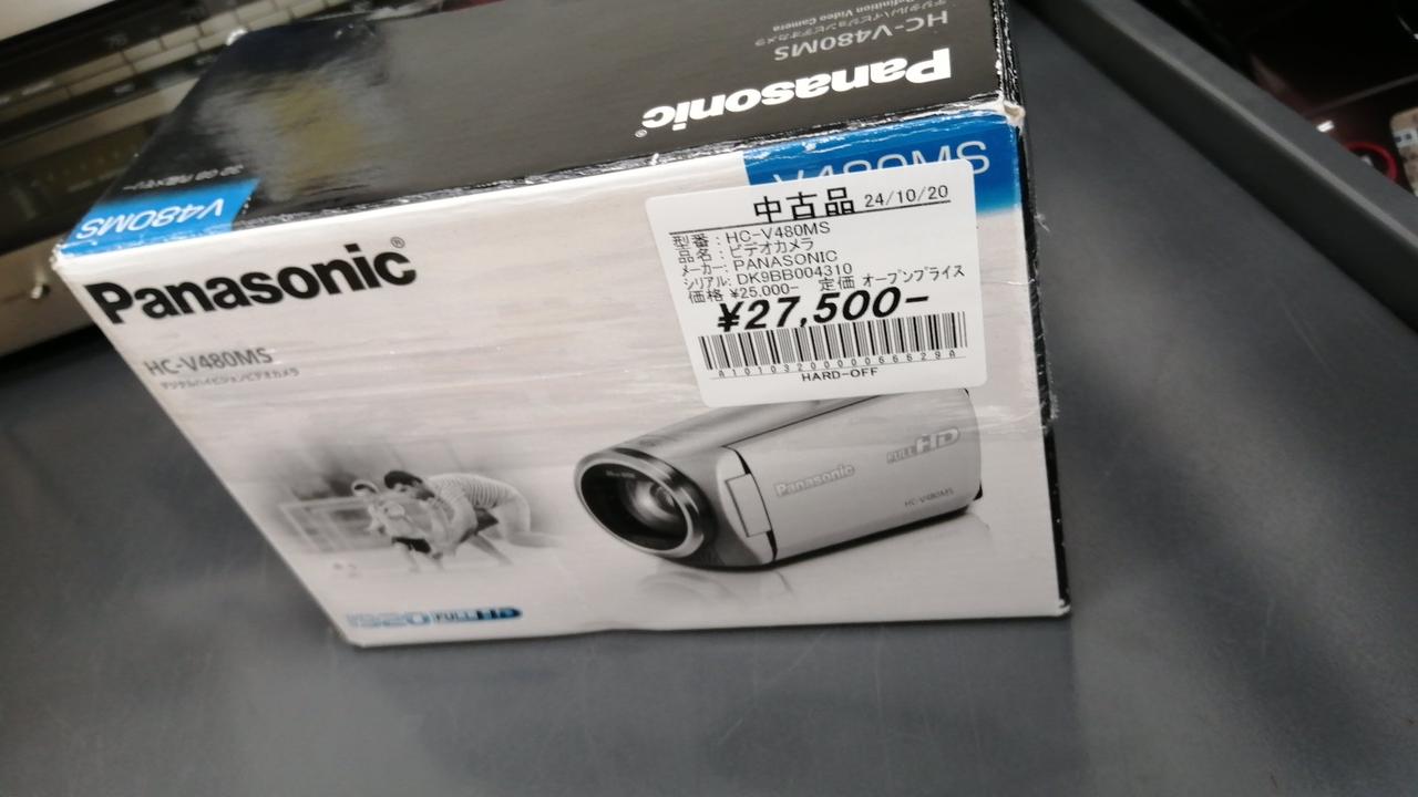 Panasonic HC-V480MS 動作未確認 ジャンク 【公式通販】