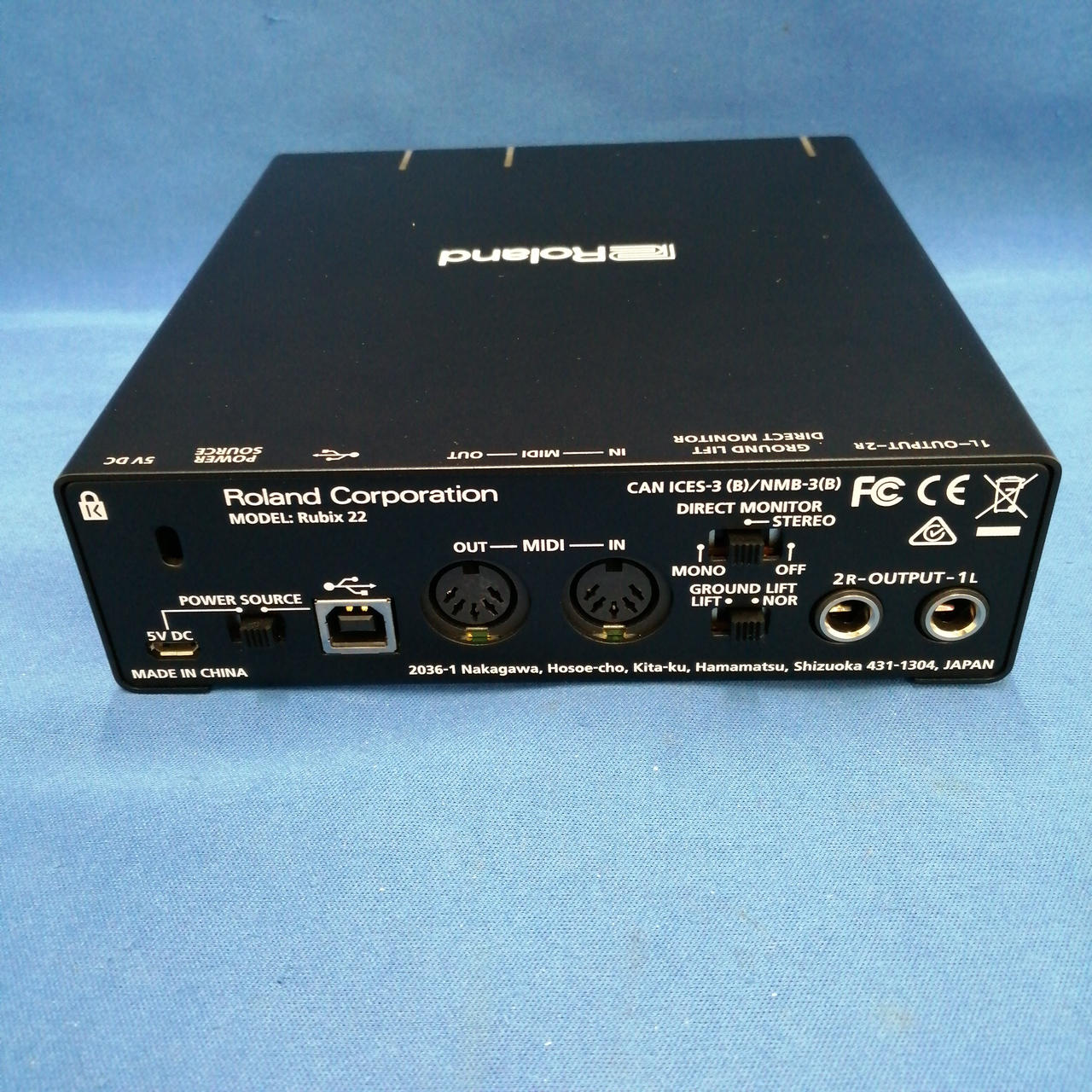 ローランド(ROLAND)|オーディオインターフェイス/RUBIX22|【ハードオフ