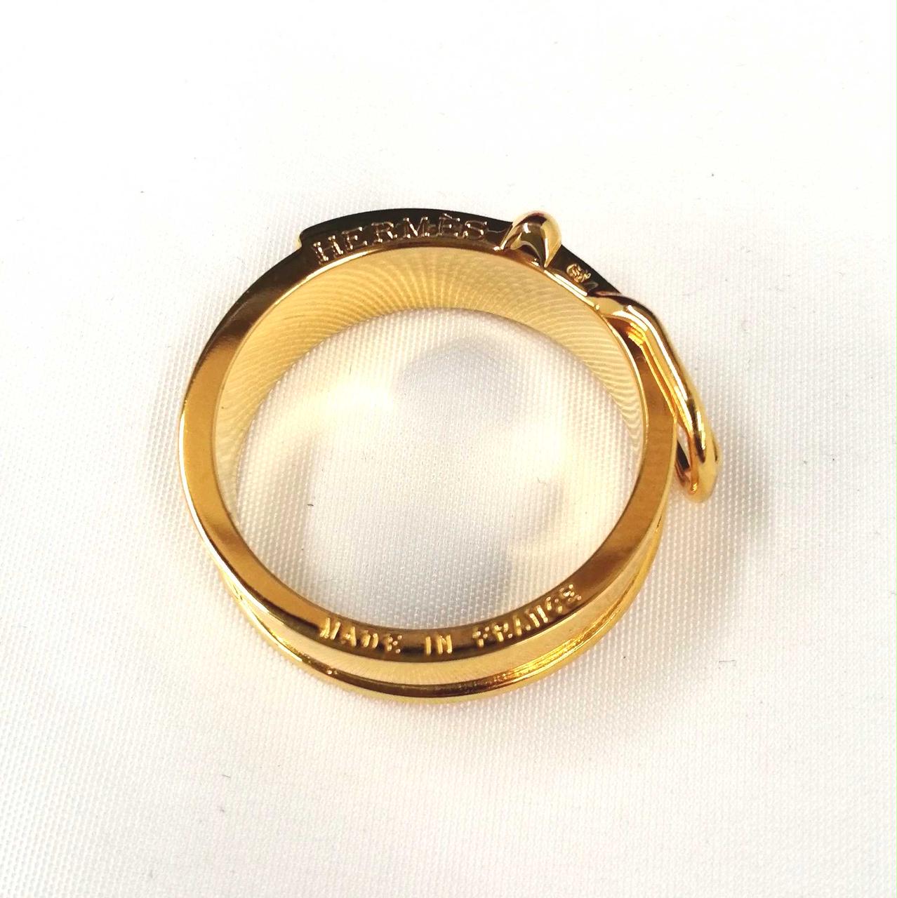 エルメス(HERMES)|スカーフリング ゴールド色|【ハードオフ公式通販