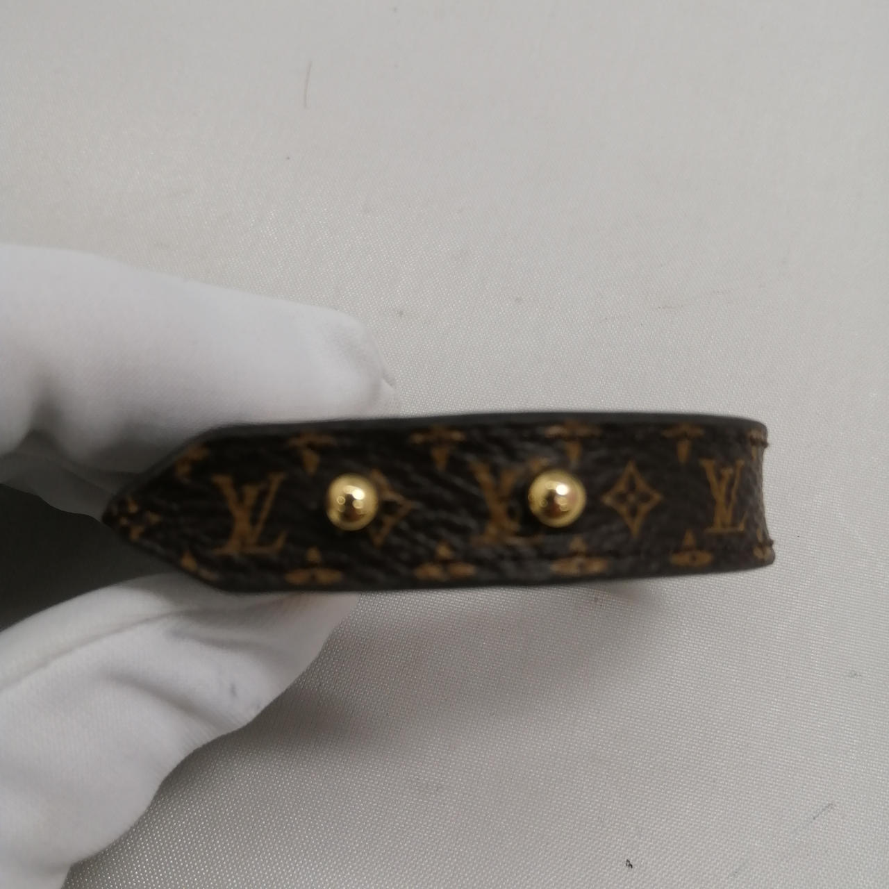 ルイヴィトン(LOUIS VUITTON)|モノグラムレザーブレスレット|【ハード