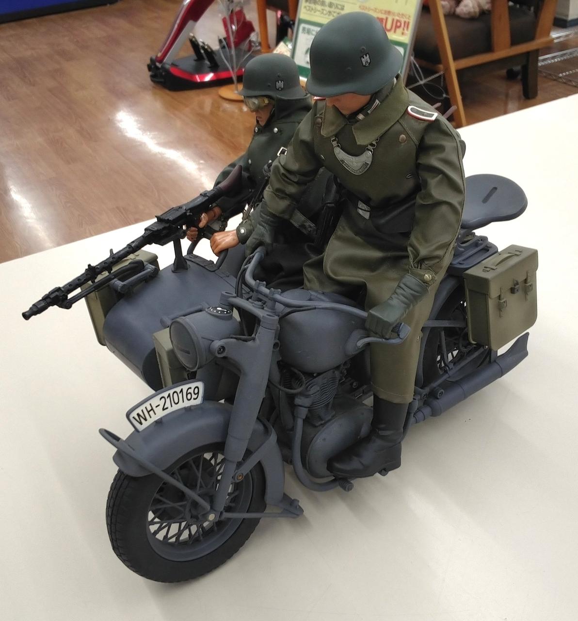 21センチュリートイズ/ドラゴン他|WWⅡドイツ軍オートバイ兵・軍用