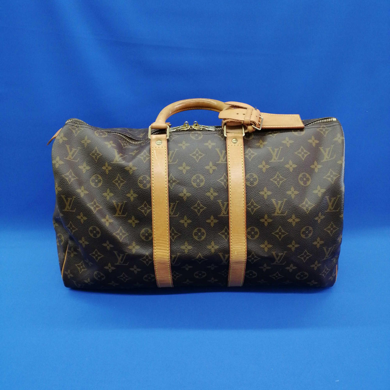 LOUIS VUITTON ルイ・ヴィトン ボストンバッグ モノグラム カデナ付