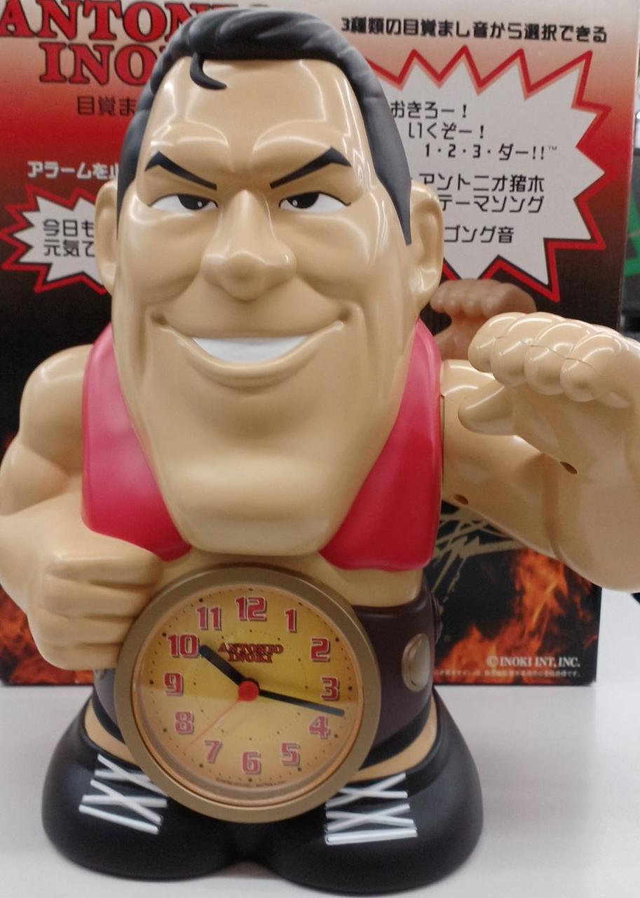 リズム時計工業|アントニオ猪木 目覚まし時計|【ハードオフ公式通販