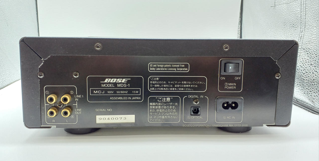 BOSE|MDデッキ|【ハードオフ公式通販】オフモール|2014330000001551