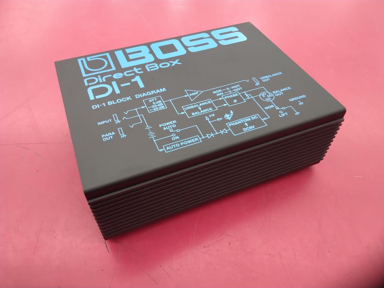 BOSS DI-1 Direct Box 開封未使用美品 BOSS DI-1 Direct Box 開封未
